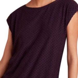 Wilfred Textured Short-Sleeve Top - Size Small